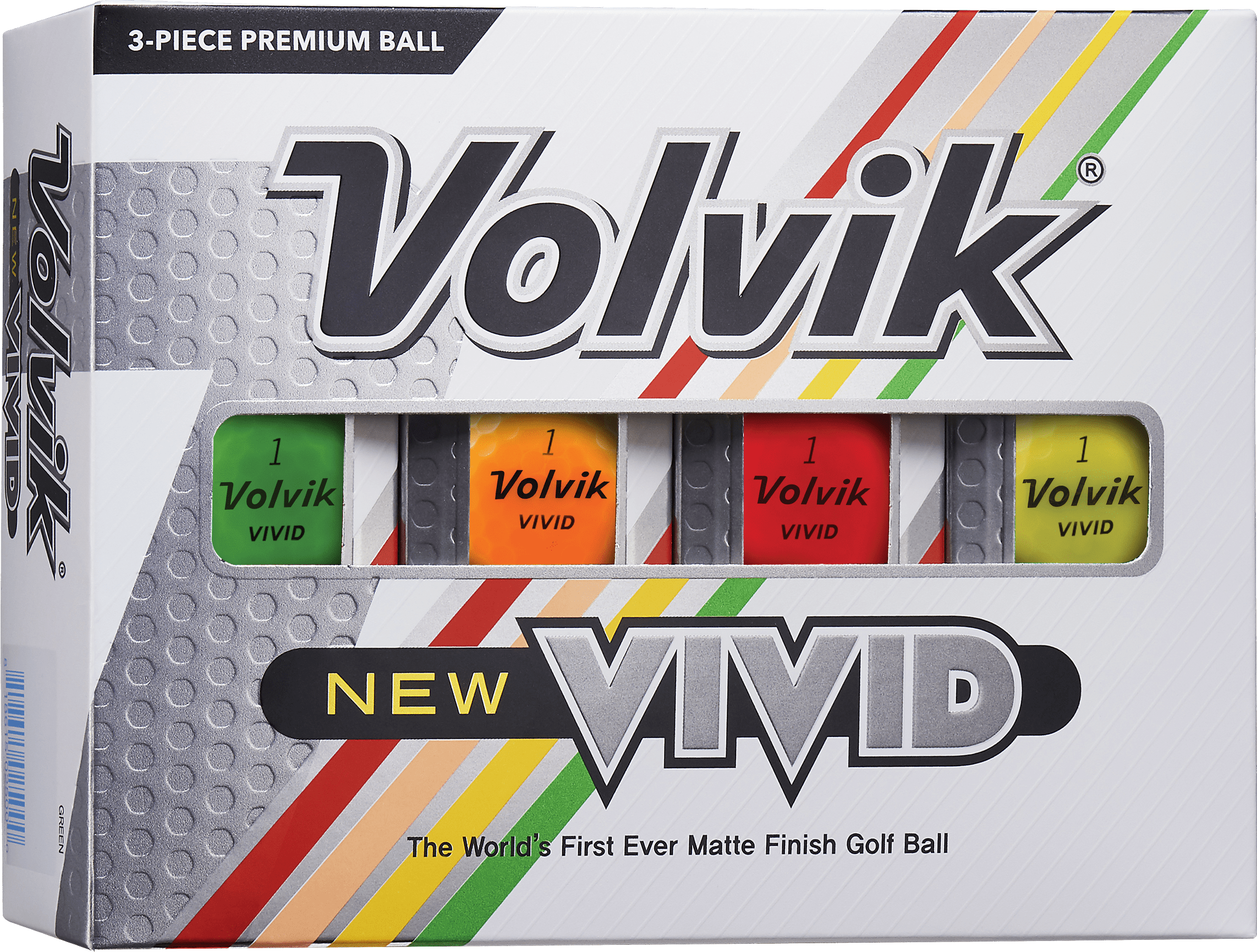 Volvik Vivid Assorted Golf Balls
